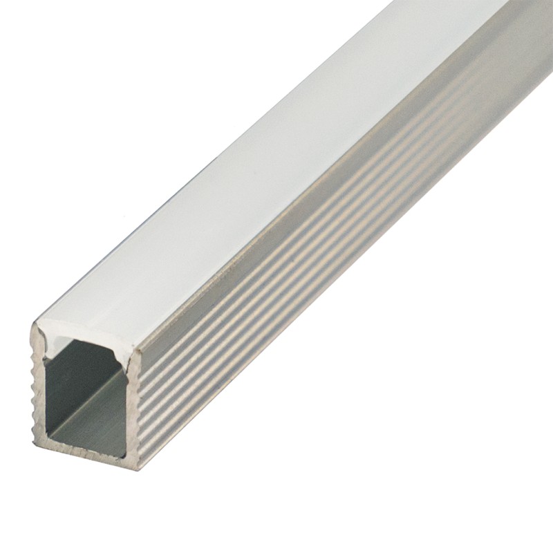 FULLWAT - ECOXM-MINI3-2D. Aluminum profile  for surface mounting. Anodized.  2000mm