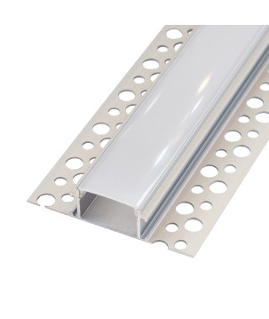FULLWAT - ECOXM-WALL10-2D. Aluminum profile  for recessed mounting. Anodized.  2000mm