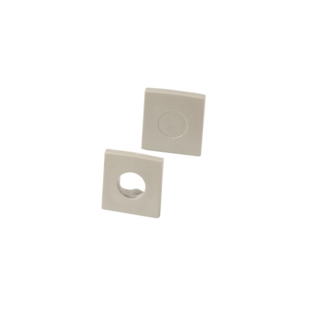 FULLWAT - ECOXM-WALL1-2D. Aluminum profile  for tiling mounting. Anodized. Corner shape. 2000mm