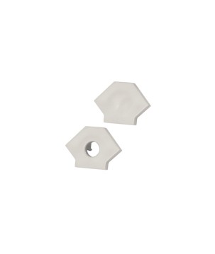 FULLWAT - ECOXM-WALL2-2D. Aluminum profile  for tiling mounting. Anodized. Corner shape. 2000mm
