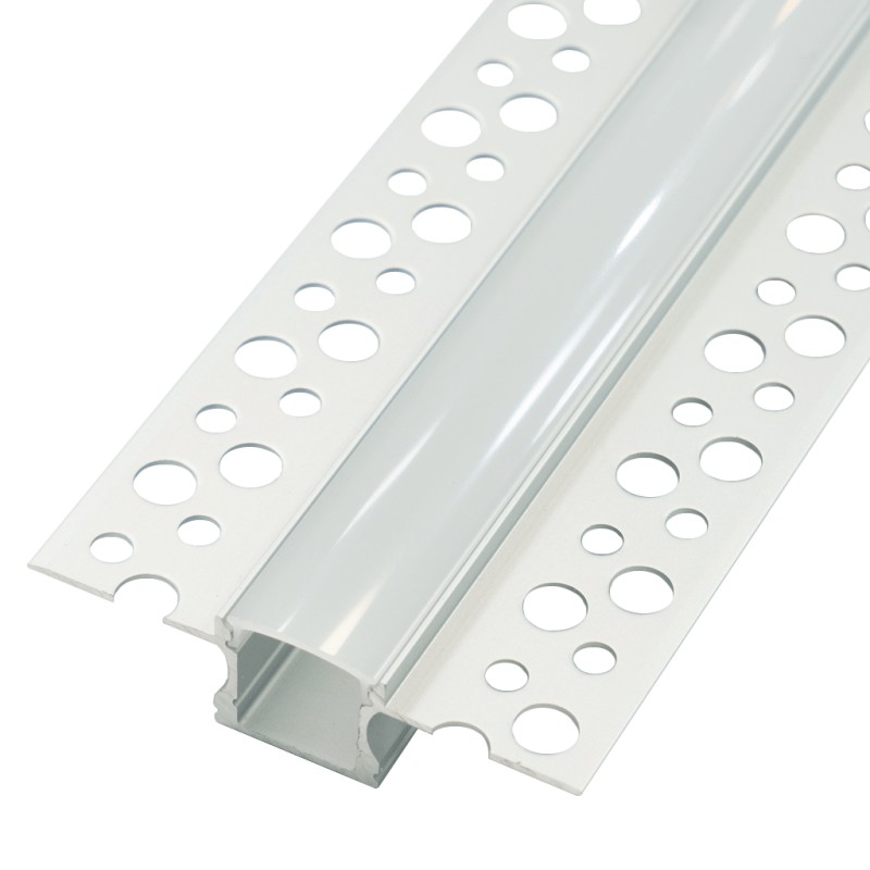 FULLWAT - ECOXM-WALL5-2D. Aluminum profile  for recessed mounting. Anodized.  2000mm