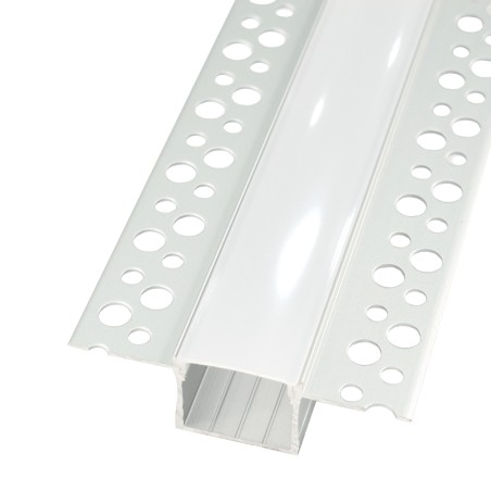 FULLWAT - ECOXM-WALL9-2D. Aluminum profile  for recessed mounting. Anodized.  2000mm