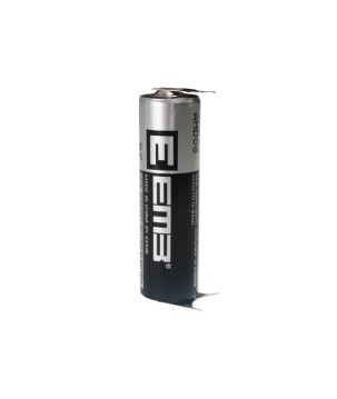 EEMB - ER14505-VB.Lithium-Batterie zylindrisch von Li-SOCl2. Modell ER14505. 3,6Vdc / 2,400Ah