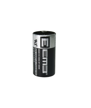 EEMB - ER17335-N.Bateria de lítio cilíndrica de Li-SOCl2. Modelo ER17335. 3,6Vdc / 2,100Ah