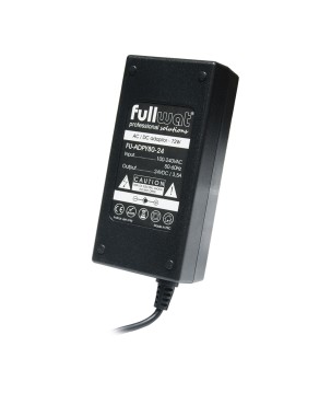 FULLWAT -  FU-ADPY80-24.  Fonte de alimentação AC/DC da 80W.  24 Vdc / 3,75A