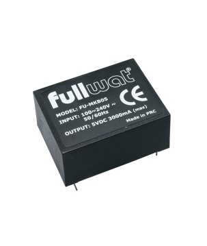 FULLWAT - FU-MKB05. 15W switching power supply, 85 ~ 264  Vac - 5Vdc / 3A