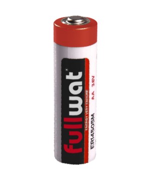 FULLWAT - FU-PL-ER14505M.Bateria de lítio cilíndrica de Li-SOCl2. Modelo ER14505. 3,6Vdc / 2,200Ah