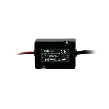 FULLWAT - IPX-012P12P. 12W switching power supply, 90 ~ 264 Vac - 12Vdc / 1A