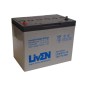 LIVEN - LEVG70-12. Wiederaufladbare Blei-Säure Batterie der Technik GEL-VRLA. Serie LEVG. 12Vdc / 70Ah