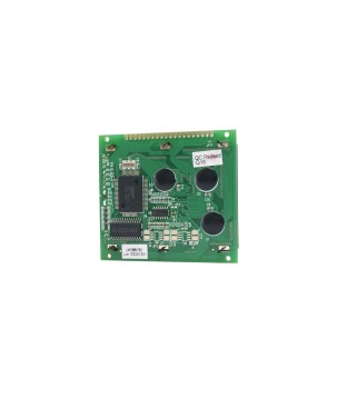TOPWAY - LM12864TBC. Ecrã LCD Gráfico monocromo 128 x 64. 5Vdc . Fundo Amarelo / Verde / Carácter Cinzento