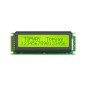 TOPWAY - LMB162NBC. Ecrã LCD Alfanumérico 2 x 16. 5Vdc . Fundo Amarelo / Verde / Carácter Cinzento