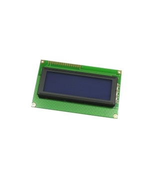 TOPWAY - LMB204BFC. LCD-Anzeige Alphanumerisch. 4 x 20. 5Vdc . Hintergrund Blau / Zeichen Weiß