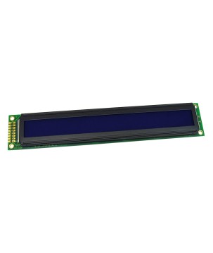 TOPWAY - LMB402CFC. Display LCD Alfanumérico. 2 x 40. 5Vdc. Fondo Azul / Carácter Blanco