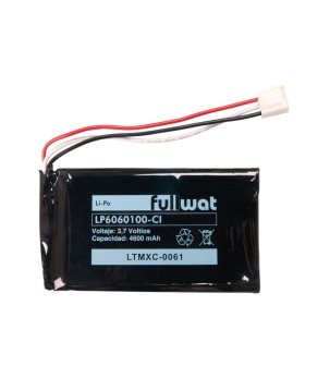 FULLWAT - LP6060100-CI.  Wiederaufladbare Batterie prismatik  von Li-Po. 3,7Vdc / 5Ah