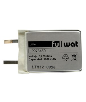 FULLWAT - LP973450. Bateria recarregável prismática de Li-Po. 3,7Vdc / 1,800Ah