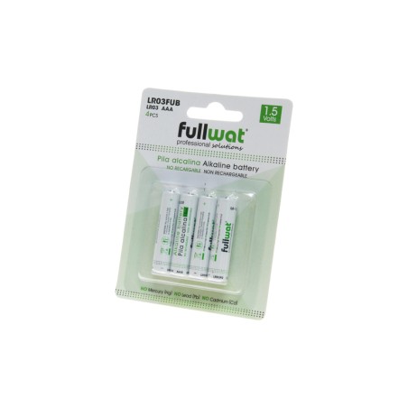 FULLWAT - LR03FUB. Cylindrical shape alkaline battery /  AAA (LR03). 1,5Vdc