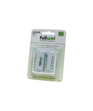 FULLWAT - LR14FUB. Cylindrical shape alkaline battery /  C (LR14). 1,5Vdc