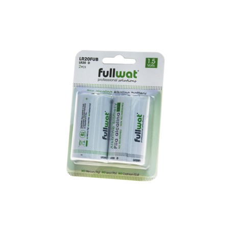 FULLWAT -  LR20FUB. Pilha  alcalina  em formato cilíndrica / D (LR20). 1,5Vdc