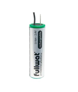 FULLWAT - LTI18650-12HU. Bateria recarregável cilíndrica de Li-TiO3. 2,4Vdc / 1,280Ah