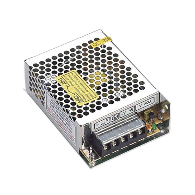 FULLWAT - LUXOR-075P12. 75W switching power supply, 90 ~ 132 | 170 ~ 264  Vac - 12Vdc / 6,3A