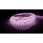 FULLWAT - MKT-2835-PK3-HWX. LED-Streifen  speziell für lebensmittel. 2975K - Rosé - 24Vdc - 816 Lm/m - IP67