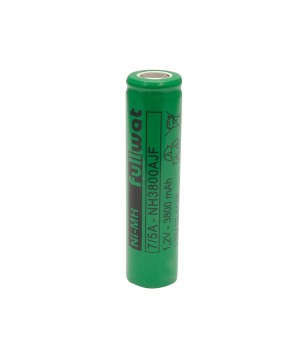 FULLWAT - NH3800AJF. Ni-MH cylindrical rechargeable battery. 7/5A model . 1,2Vdc / 3,800Ah