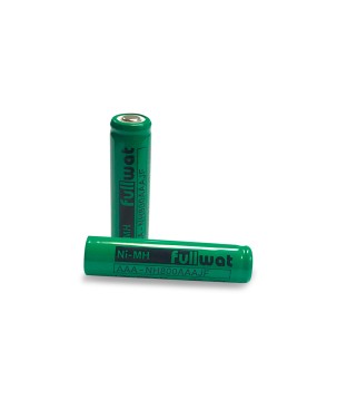 FULLWAT - NH800AAAJF. Wiederaufladbare Batterie (Akku) zylindrisch von Ni-MH. Modell AAA. 1,2Vdc / 0,800Ah