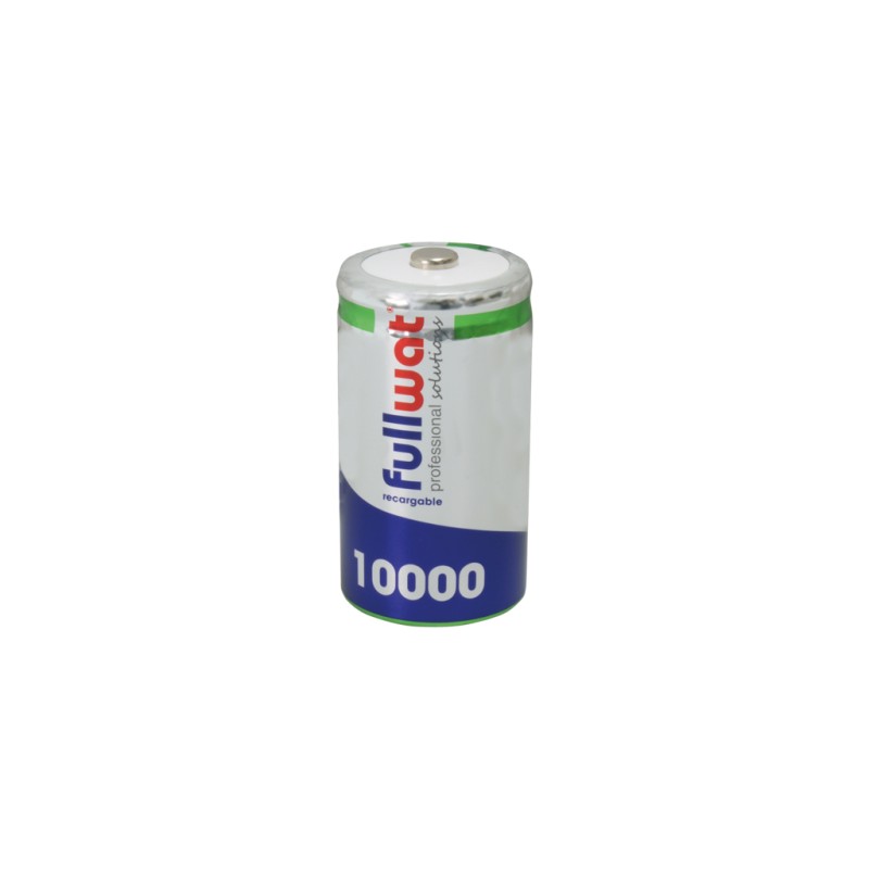 FULLWAT - NHE10000DFTB. Bateria recarregável em formato  cilíndrica de Ni-MH. Modelo D. 1,2Vdc / 9,500Ah