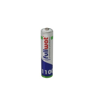 FULLWAT - NHE1100AAAFTB. Bateria recarregável em formato  cilíndrica de Ni-MH. Modelo AAA. 1,2Vdc / 1,100Ah