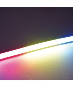 FULLWAT - NL-1120H-PXL.Neon LED flexível horizontal com a secção  rectangular de 11x20mm.  RGB - 110 Lm/m