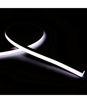 FULLWAT - NL-1515VL-BH. Flexible LED-Neonröhre verticalmit  rechteckigvon 15x15mm.  Extra-warmes Weiß - 570 Lm/m
