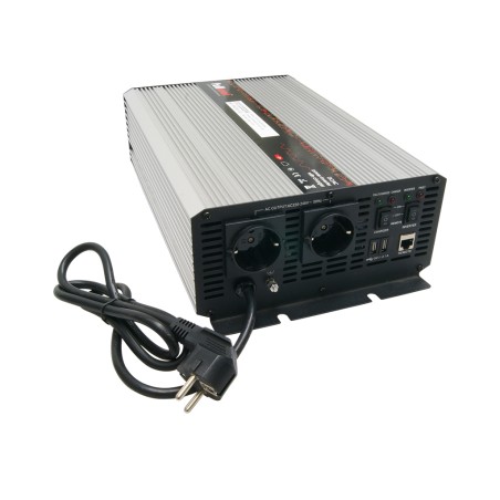 FULLWAT - PDA2000SS-12C. DC/AC Voltage converter 2000W of  pure sine wave with charger. 10 ~ 15Vdc - 230Vac
