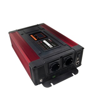 FULLWAT - PDA3000SS-24D. Convertidor de tensión DC/AC de 3000W de onda senoidal pura. 20 ~ 30Vdc - 220 ~ 240Vac