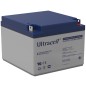 ULTRACELL - UL26-12. Batterie rechargeable au Plomb-acide technologie AGM-VRLA. Série UL. 12Vdc / 26Ah