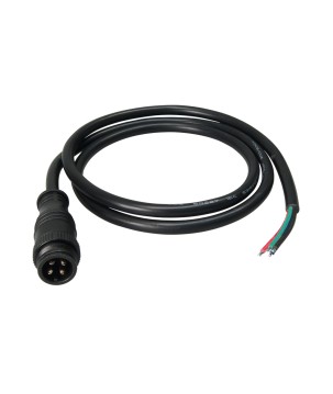 FULLWAT - WSR-CABLE-4M. Câble avec connecteur mâle de 4 broches. 1000mm - IP67