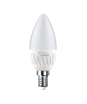 FULLWAT - XZN14-SVV6-BN-300. 6W LED bulb. E14 - 520Lm - 170 ~ 250 Vac