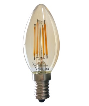 FULLWAT - XZN14-VGV4-BH-360. 4W LED bulb. E14 - 400Lm - 220 ~ 240 Vac