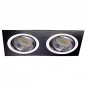 FULLWAT - ACTIO-2N. Recessed fixture for 2 GU10 bulb(s).