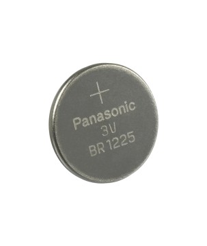 PANASONIC - BR1225. Pila de litio en formato botón. 3Vdc